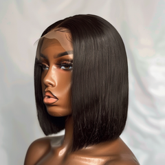 Virgin Hair 5X5 Lace Wig – Straight (Single Drawn)