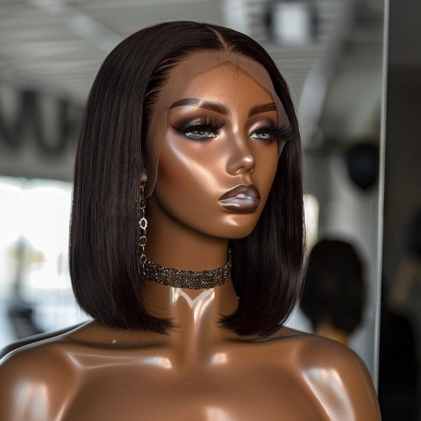 Virgin Hair 13X4 Lace Wig – Straight (Double Drawn)